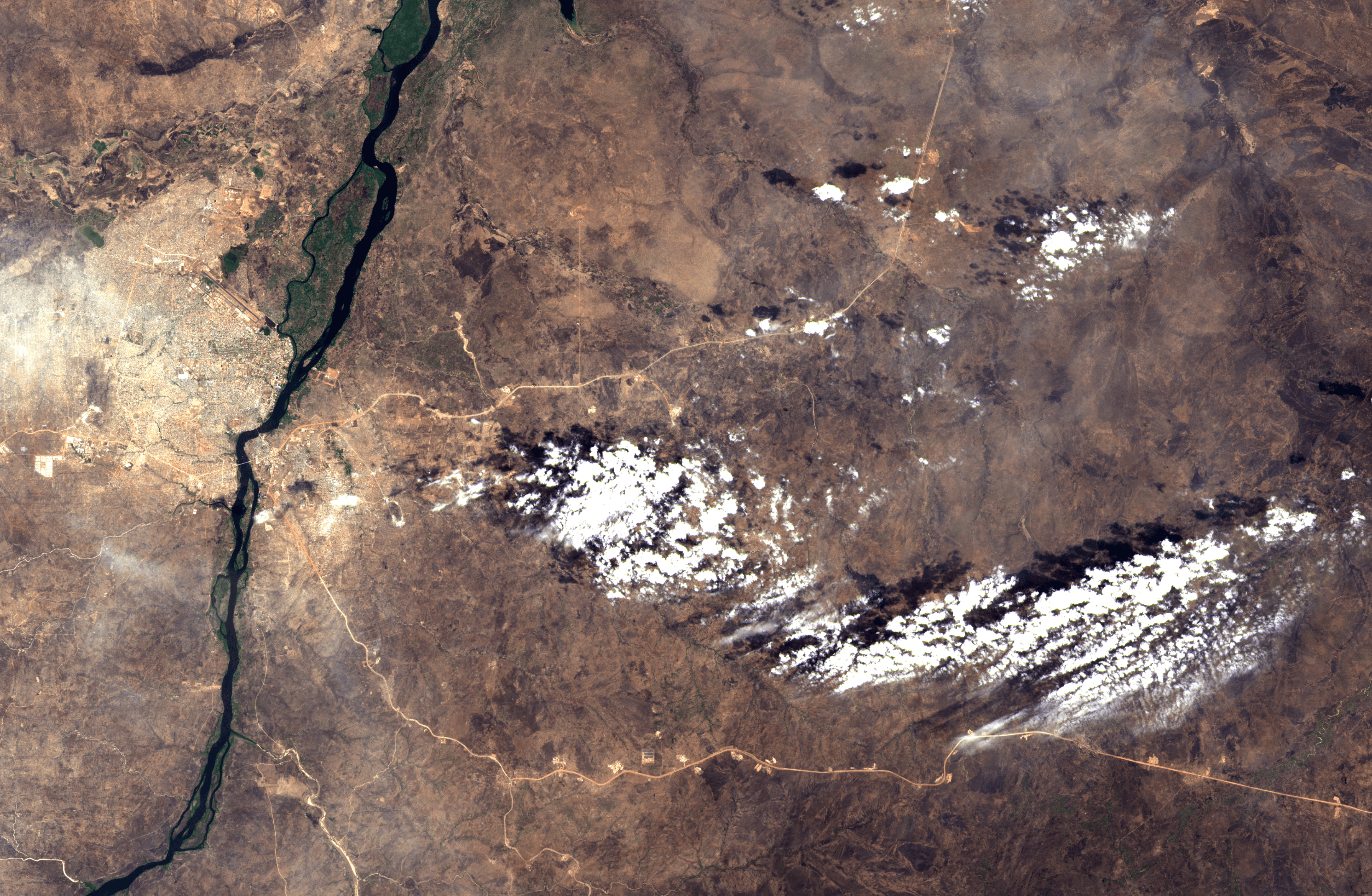 Satelite imagery, post processing and analysis 